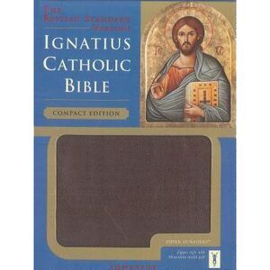 Ignatius Catholic Bible-RSV-Compact Zipper -- Ignatius Press